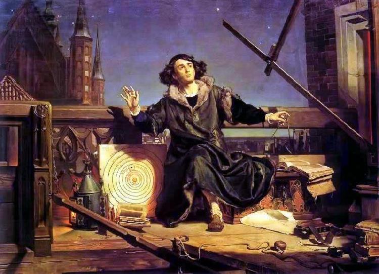Jan Matejko Astronomer Copernicus China oil painting art
